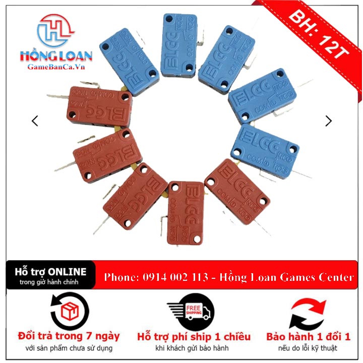 Công tắc Micro không cần đòn bẩy